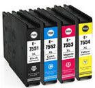 Epson Huismerk T7551-T7554 Inktcartridges Multipack (zwart + 3 kleuren)