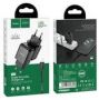 Hoco N2 Vigour Compacte USB Oplader + USB Lightning oplader Zwart (N2LB) - Thumbnail 2