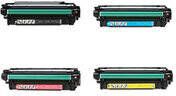 HP Huismerk 504X (CE250X-CE253A) Toners Multipack (zwart + 3 kleuren)