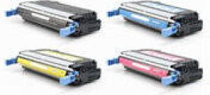 HP Huismerk 643A (Q5950A-Q5953A) Toners Multipack (zwart + 3 kleuren)
