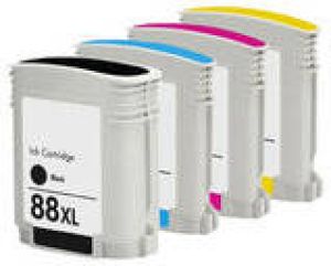 HP Huismerk 88 XL Inktcartridges Multipack (zwart + 3 kleuren)