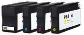 HP Huismerk 963 XL Inktcartridges Multipack (zwart + 3 kleuren)