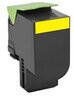 Lexmark Huismerk 702HY (70C2HY0) Toner Geel Hoge Capaciteit