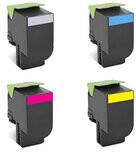 Lexmark Huismerk C540 Toners Multipack (zwart en 3 kleuren)