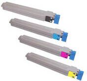 OKI Huismerk C9600 Toners Multipack (Zwart + 3 Kleuren)
