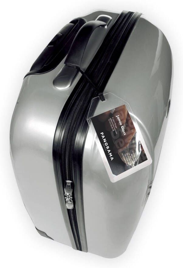 Djois Label bagage 3L 11120 72x123mm met nylonkoord transparant 10 stuks