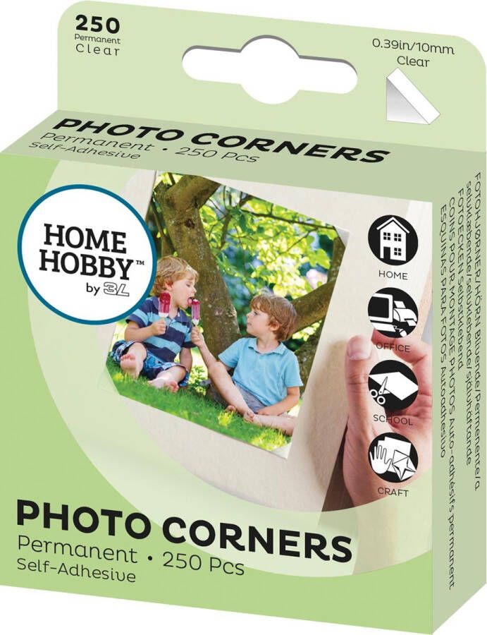 3L Consumer Products 3L fotohoekjes PP ft 10 mm