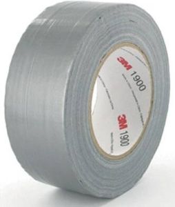 Scotch Plakband 3M 1900 Duct Tape 50mmx50m zilver