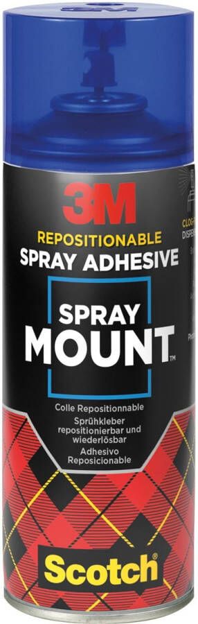 3M Lijm Spraymount spuitbus 400ml