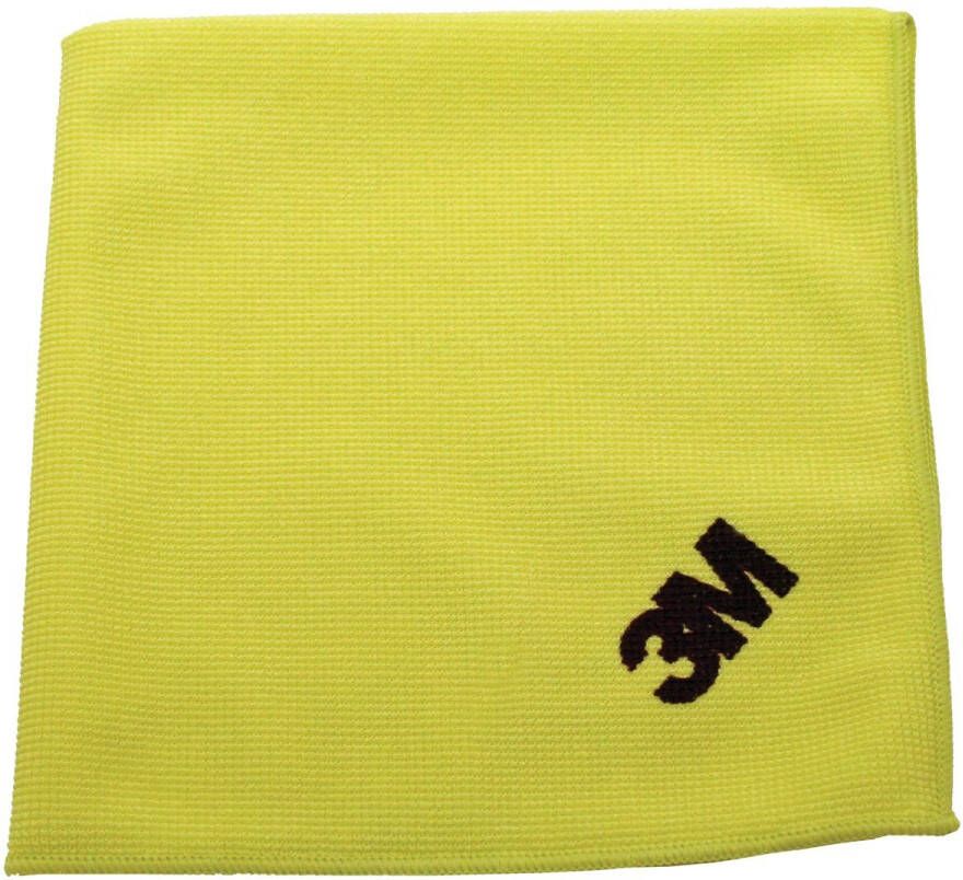 Scotch-Brite Microvezeldoek Essential 360x360mm geel 10 stuks