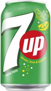7up frisdrank blikje van 33 cl pak van 24 stuks