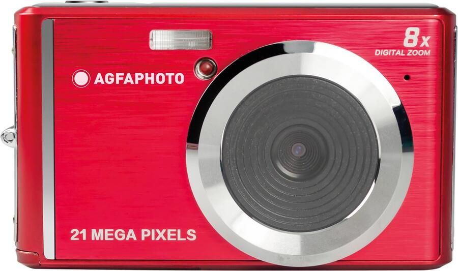 AgfaPhoto digitaal fototoestel DC5200 rood