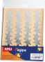 Agipa metallic stickers blister met 128 stuks goud en zilver ster 35 mm - Thumbnail 1
