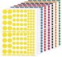 Agipa Stickers 1.040 stuks cirkels - Thumbnail 1