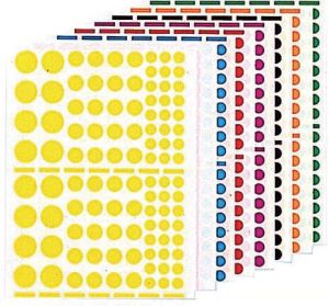Agipa Stickers 1.040 stuks cirkels