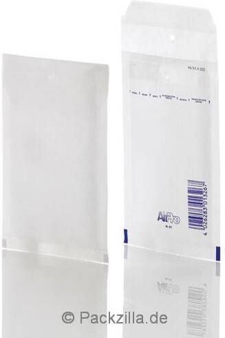 Airpro Bong luchtkussenenveloppen, ft 100 x 165 mm, met stripsluiting, doos van 200 stuks, wit online kopen