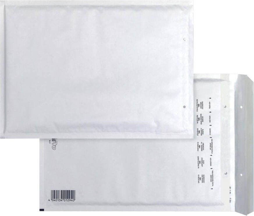 Airpro Bong luchtkussenenveloppen ft 230 x 340 mm met stripsluiting doos van 100 stuks wit