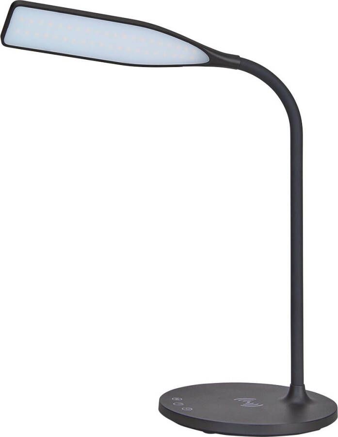 ALBA LED bureaulamp Smart met QI oplader zwart