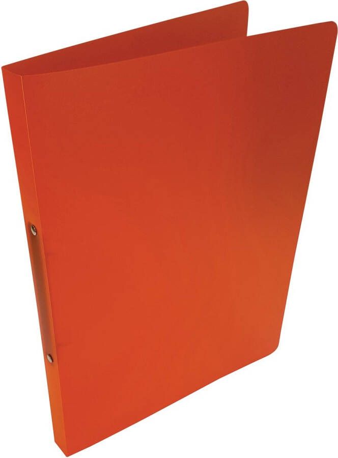 Alpha ringmap voor ft A4 uit PP 2 ringen van 16 mm transparant oranje