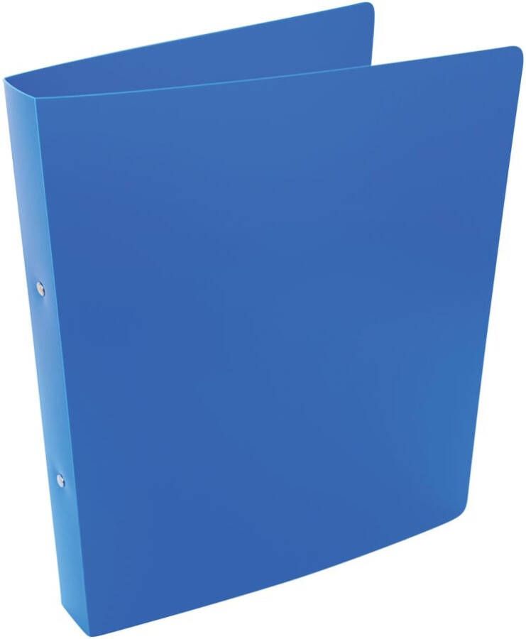 Alpha ringmap voor ft A4 uit PP 2 ringen van 25 mm blauw