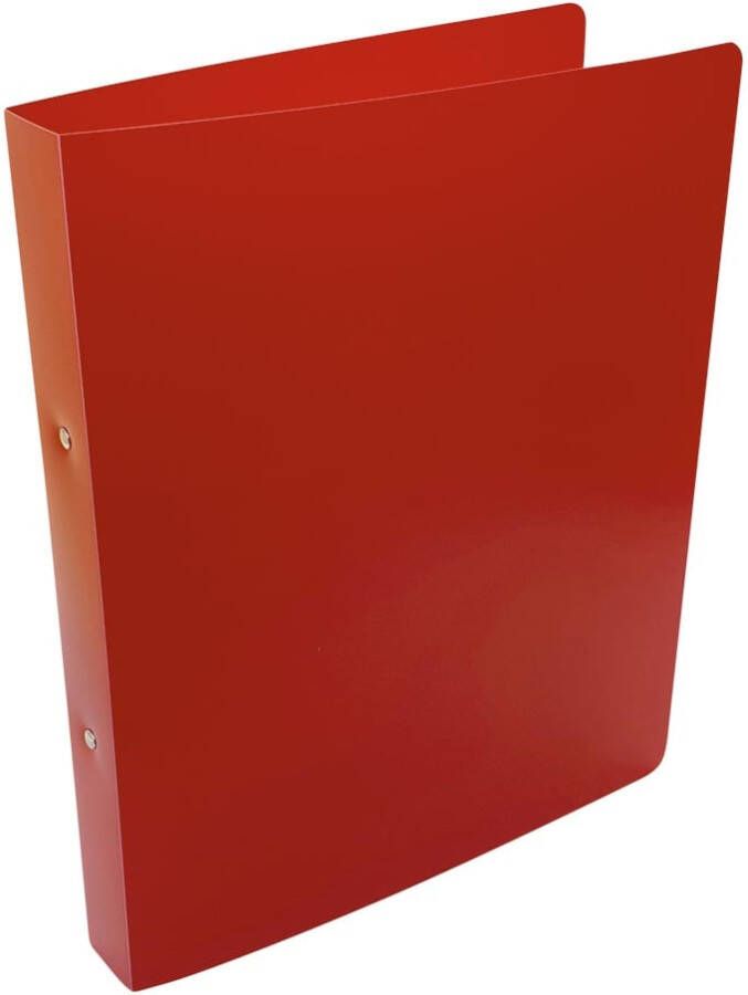 Alpha ringmap voor ft A4 uit PP 2 ringen van 25 mm rood