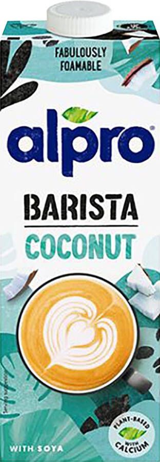 Alpro Barista plantaardige kokosmelk 1 l pak van 8 stuks