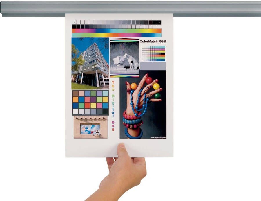 Alzicht by Jalema presentatiesysteem Grip lengte: 120 cm inclusief magneetbevestiging