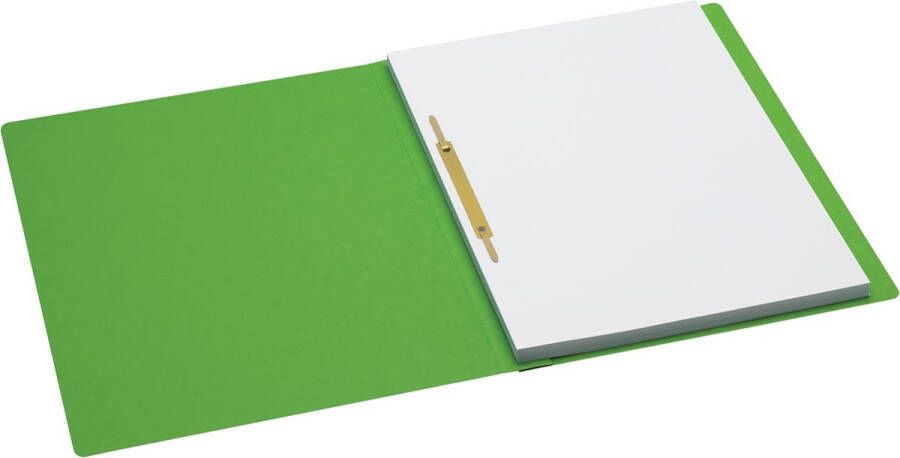 Alzicht by Jalema Secolor hechtmap ft A4 met snelhechter pak van 10 stuks groen