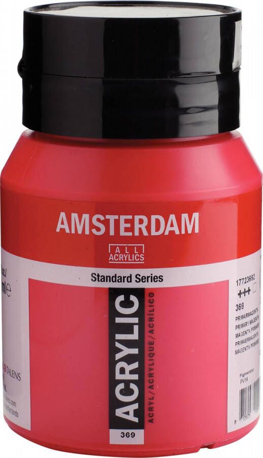 TALENS Amsterdam acrylinkt flesje van 500 ml primairmagenta