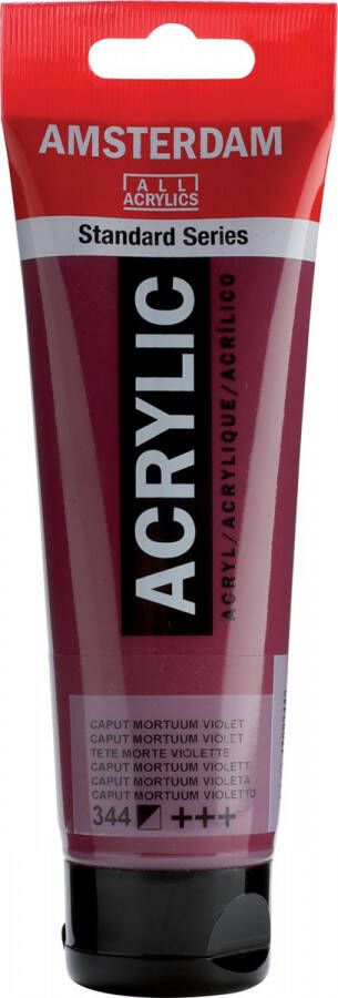 Amsterdam acrylverf tube van 120 ml Caput mortuum violet