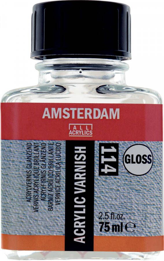 Amsterdam acrylvernis glanzend flesje van 75 ml