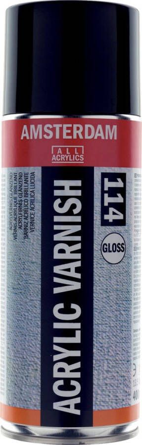 Amsterdam acrylvernis glanzend spuitbus van 400 ml