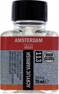 Amsterdam acrylvernis hoogglans flesje van 75 ml