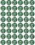 Apli Agipa Kortinglabel -20% groen pak van 192 stuks verwijderbaar - Thumbnail 1