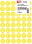Apli Agipa Kortinglabel -30% geel pak van 192 stuks verwijderbaar - Thumbnail 2