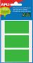 Apli gekleurde etiketten in etui groen (2074) - Thumbnail 2