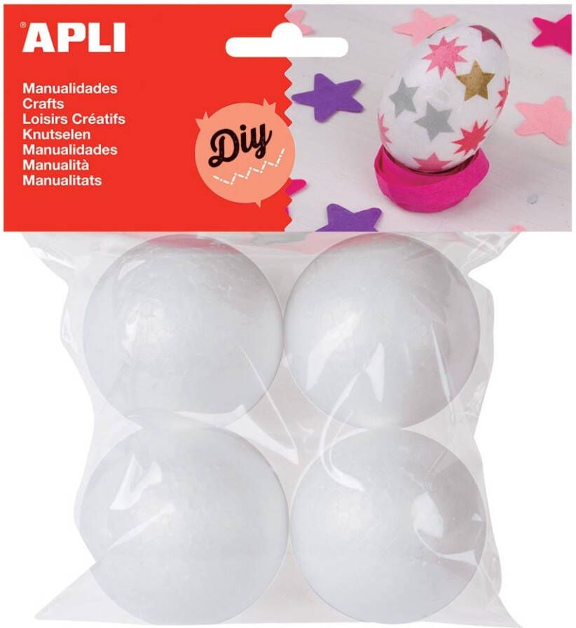 Apli isomobol diameter 45 mm zakje met 4 stuks