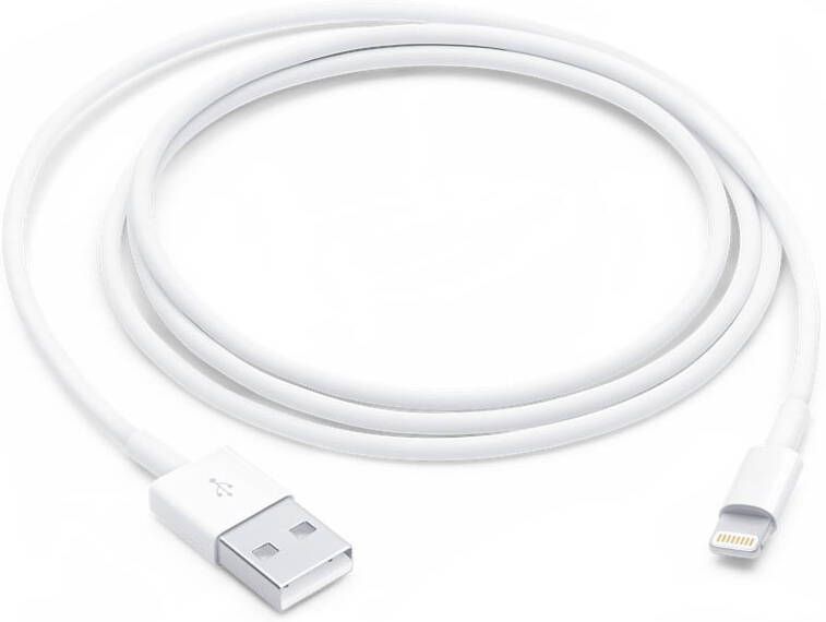 Apple kabel Lightning (8-pin) naar USB-A 1 m wit