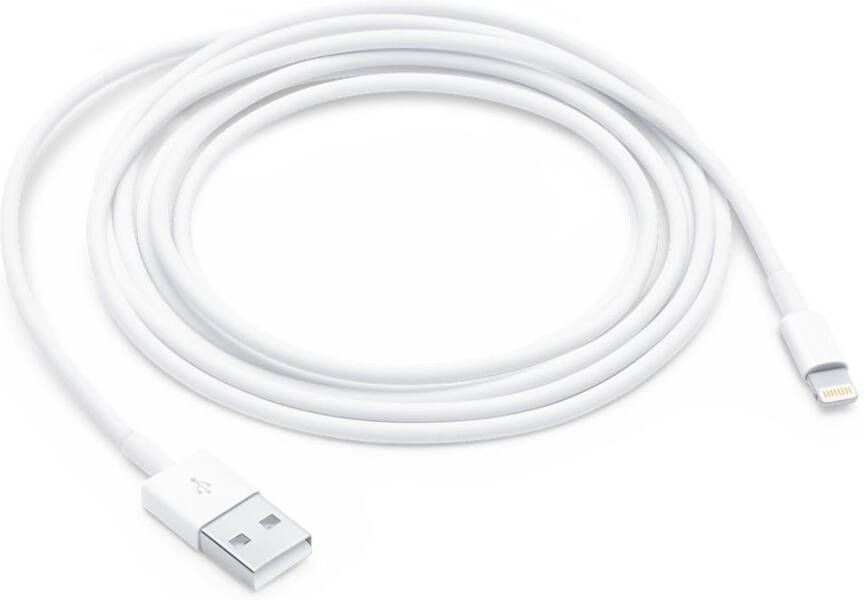 Apple kabel Lightning (8-pin) naar USB-A 2 m wit