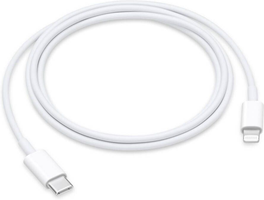 Apple kabel Lightning (8-pin) naar USB-C 1 m wit