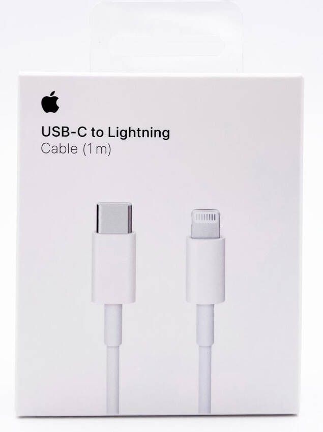 Apple kabel Lightning (8-pin) naar USB-C 1 m wit