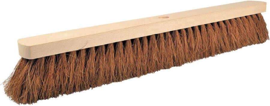 Aqualine Kokosborstel in ongelakt hout van 60 cm