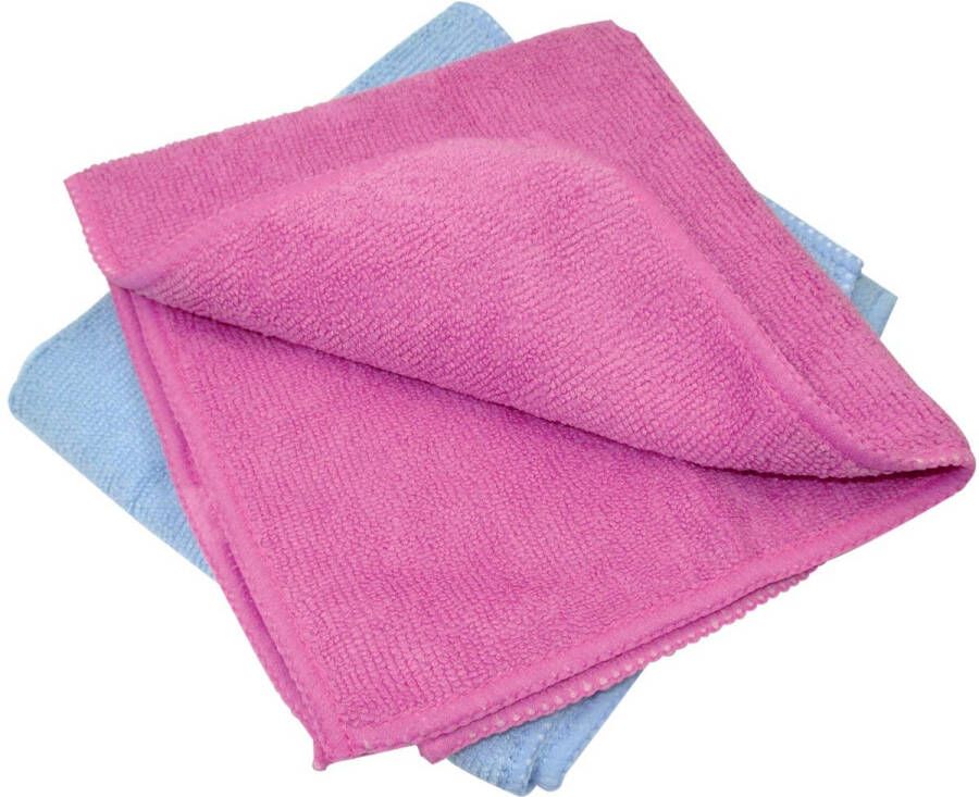 Aqualine universele microvezeldoek ft 31 x 33 cm pak van 2 stuks