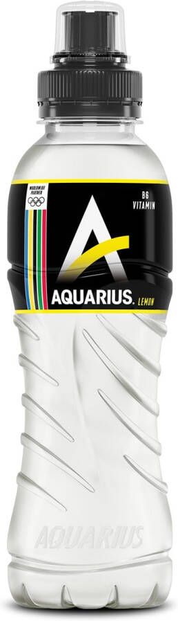 Aquarius Lemon frisdrank fles van 50 cl pak van 12 stuks