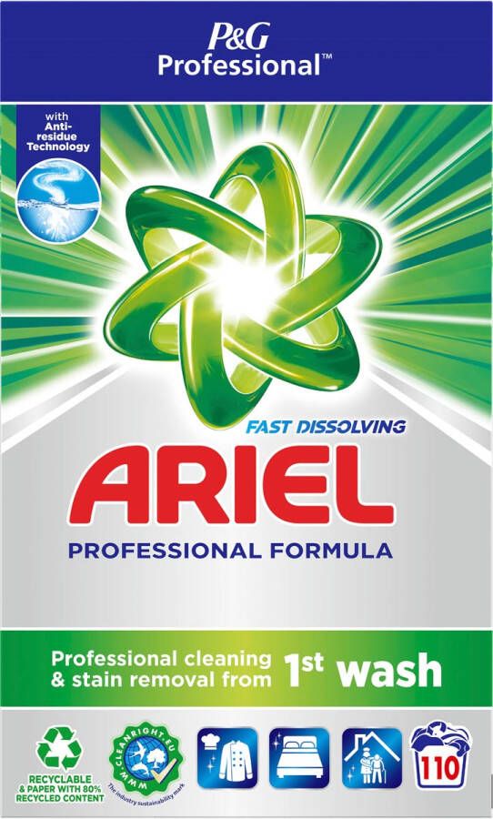 Ariel waspoeder Actilift 110 wasbeurten doos van 6 kg