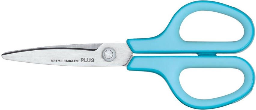 Art Plus FitCut Curve SMART schaar 17 5 cm blauw op blister