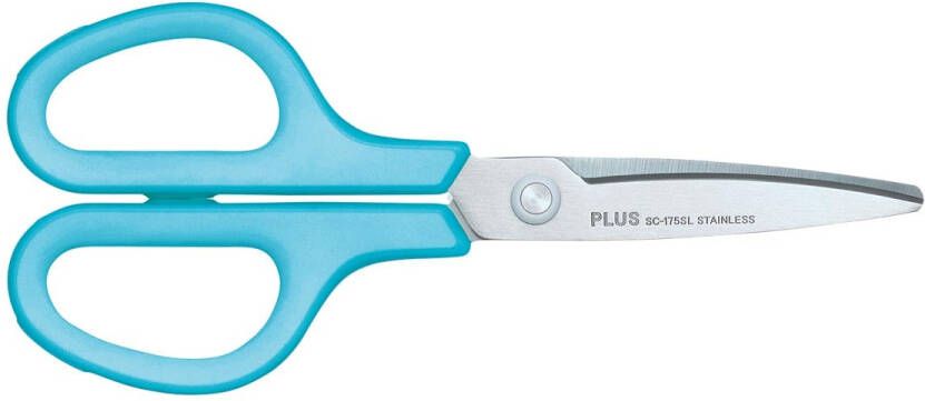 Art Plus FitCut Curve SMART schaar voor linkshandigen 17 5 cm blauw op blister