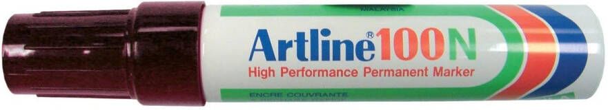 Artline Viltstift 100 schuin 7.5-12mm zwart
