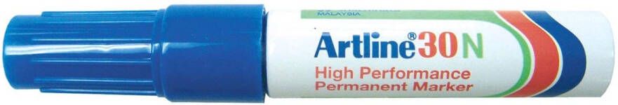 Artline Viltstift 30 schuin 2-5mm blauw