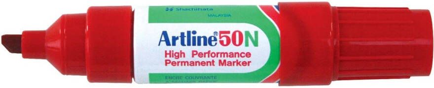 Artline Permanent marker 50N rood